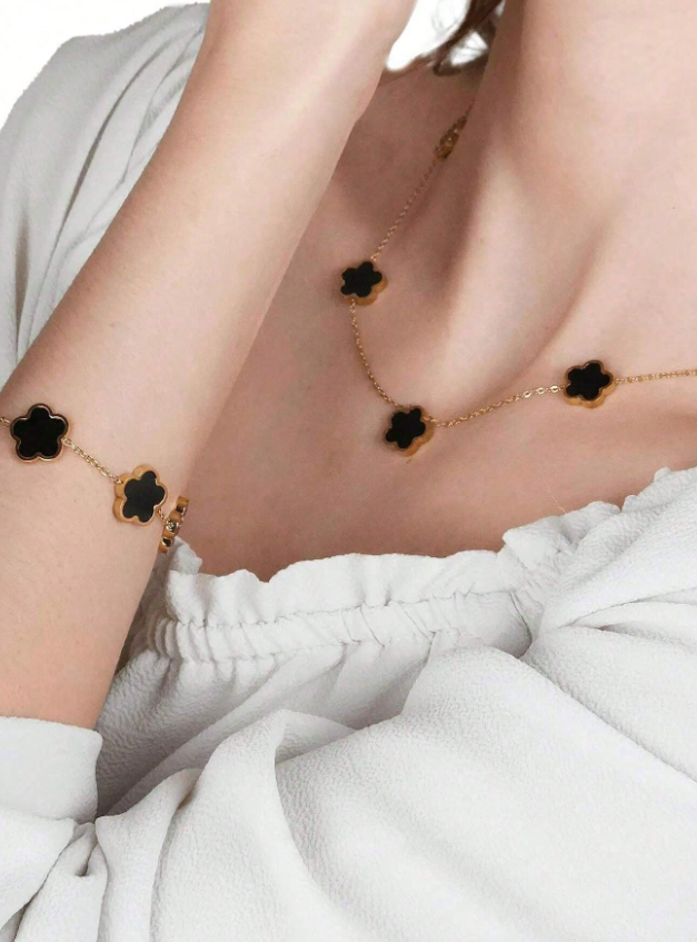 Luxury Clover Jewelry Set